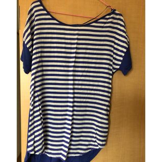 ザラ(ZARA)のZARA ボーダー　シャツ　Tシャツ(シャツ/ブラウス(半袖/袖なし))