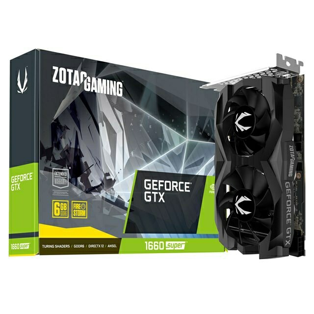 PC周辺機器ZOTAC GAMING GeForce GTX 1660 SUPER Twin