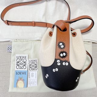 LOEWE//ダストバニー バルーンバッグ スモール