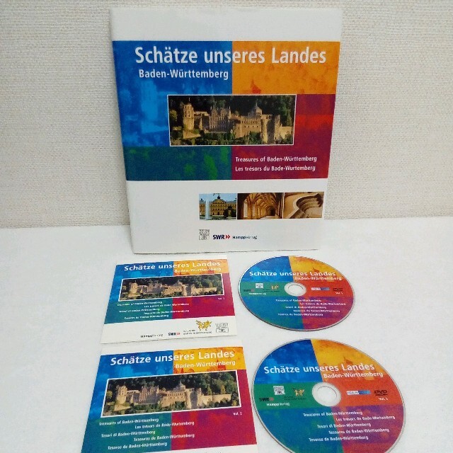 ★　Treasures of Baden-Wurttemberg　DVD2枚付き エンタメ/ホビーの本(洋書)の商品写真