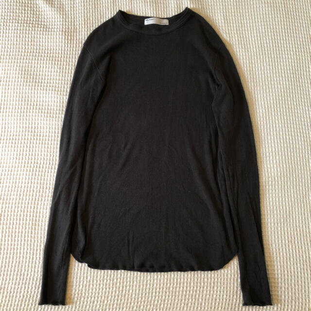 L'Appartement ◆ Rib L/S T-sh  グレー 5