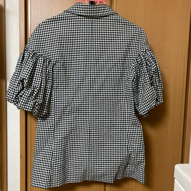 Lochie(ロキエ)のepine arm balloon gingham check jacket レディースのジャケット/アウター(テーラードジャケット)の商品写真