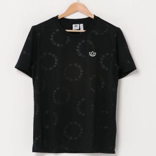 アディダス(adidas)のアディダス　トレフォイル　tee ブラック　Tシャツ　L(Tシャツ(半袖/袖なし))