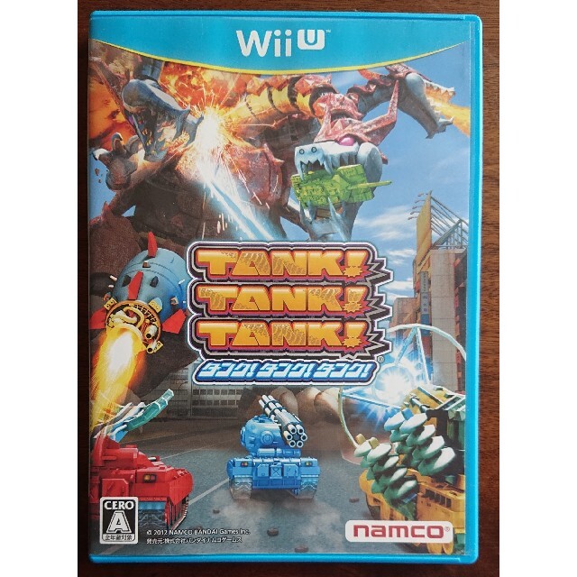 Wii U(ウィーユー)の【美品】タンク！ タンク！ タンク！ Wii U エンタメ/ホビーのゲームソフト/ゲーム機本体(家庭用ゲームソフト)の商品写真