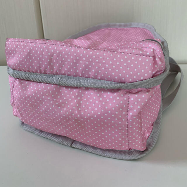 LeSportsac(レスポートサック)のLeSportsac ミニリュックサック/ピンク/水玉/女の子 キッズ/ベビー/マタニティのこども用バッグ(リュックサック)の商品写真