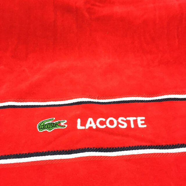 LACOSTE(ラコステ)のラコステ　バスタオル インテリア/住まい/日用品の日用品/生活雑貨/旅行(タオル/バス用品)の商品写真