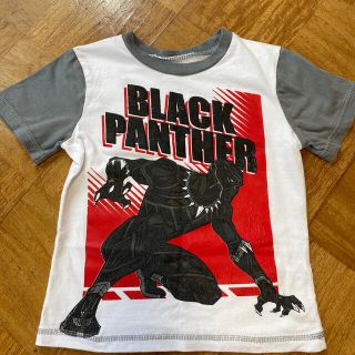 マーベル(MARVEL)の【中古】MARVEL ブラックパンサー Tシャツ 4Y 110cm(Tシャツ/カットソー)