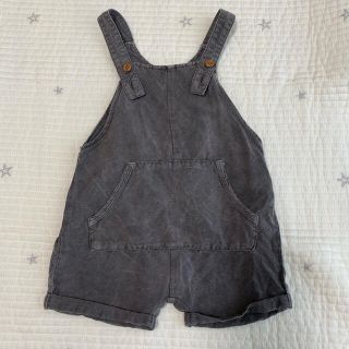 ザラキッズ(ZARA KIDS)のザラベビー　リネンサロペット(パンツ/スパッツ)