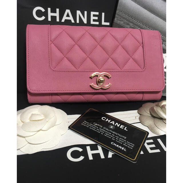 CHANEL(シャネル)のayayamart様専用♡美品 ★シャネル マドモアゼル 長財布 正規品 レディースのファッション小物(財布)の商品写真