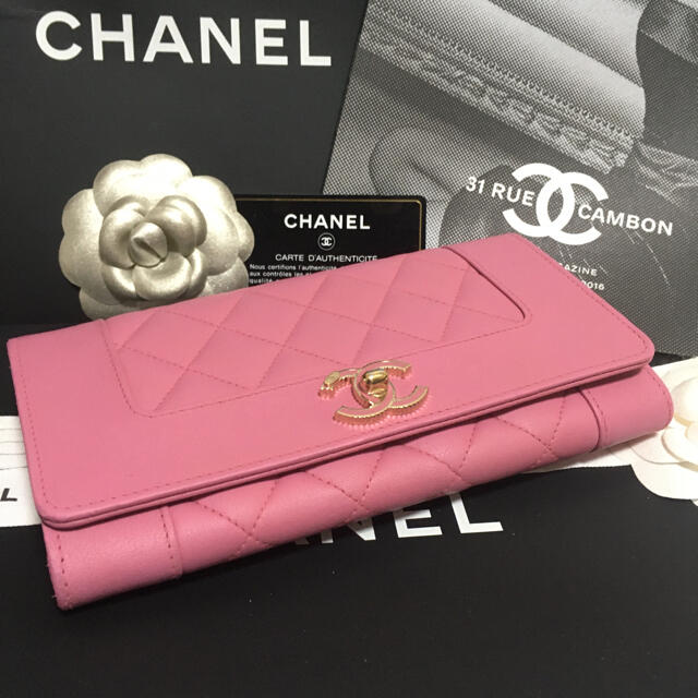 CHANEL(シャネル)のayayamart様専用♡美品 ★シャネル マドモアゼル 長財布 正規品 レディースのファッション小物(財布)の商品写真