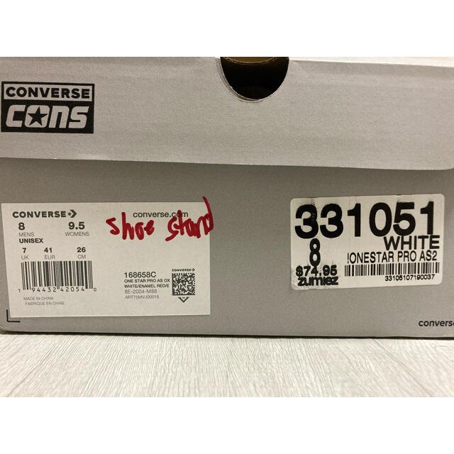 CONVERSE(コンバース)の新品 Convers One Star Pro AS OX 26cm メンズの靴/シューズ(スニーカー)の商品写真