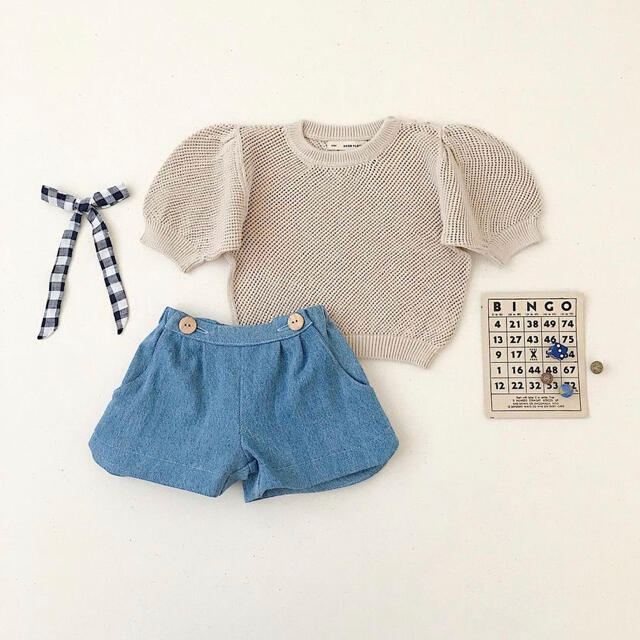 Caramel baby&child (キャラメルベビー&チャイルド)の【新品】soor ploom mini knit 4-5y キッズ/ベビー/マタニティのキッズ服女の子用(90cm~)(ニット)の商品写真