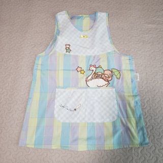 保育士　エプロン　キキララ　リトルツインスターズ(その他)