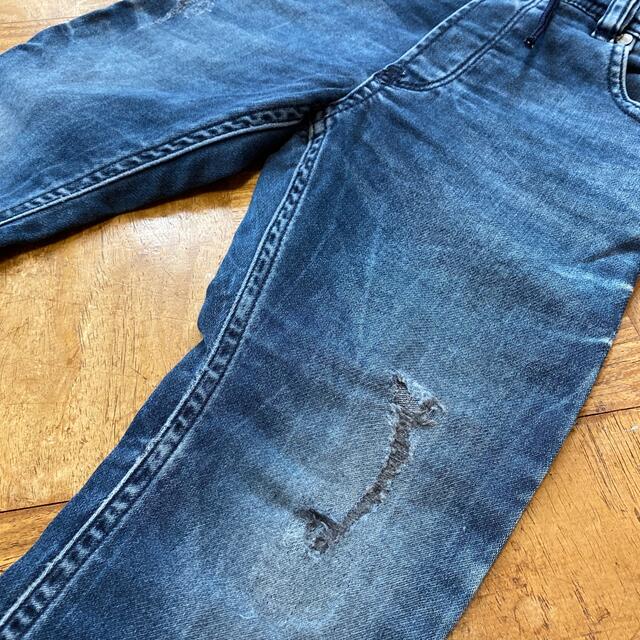 DIESEL(ディーゼル)の【中古】DIESEL キッズ ジーンズ 4Y 110cm キッズ/ベビー/マタニティのキッズ服男の子用(90cm~)(パンツ/スパッツ)の商品写真