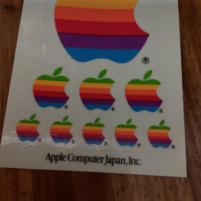 Apple(アップル)のお値下げ　Apple Computer シール　ラスト1点 エンタメ/ホビーのコレクション(ノベルティグッズ)の商品写真