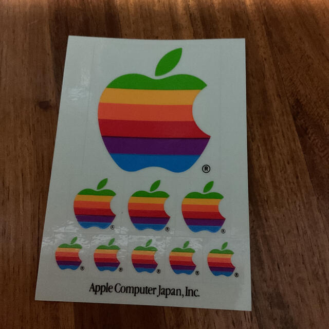 Apple(アップル)のお値下げ　Apple Computer シール　ラスト1点 エンタメ/ホビーのコレクション(ノベルティグッズ)の商品写真