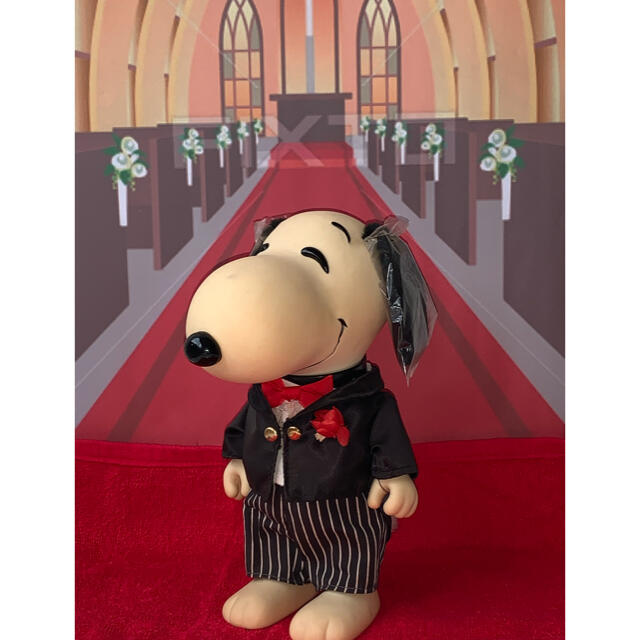SNOOPY - 【希少】80年代 スヌーピー ウェディング フィギュア SNOOPY - 【希少】80年代 スヌーピー ウェディング フィギュア