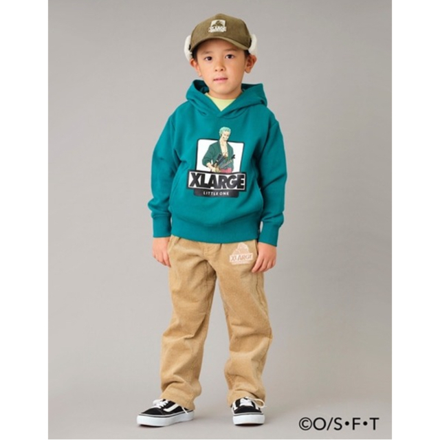 XLARGE(エクストララージ)のk.tmam様専用コーデュロイパンツ　110  キッズ/ベビー/マタニティのキッズ服男の子用(90cm~)(パンツ/スパッツ)の商品写真