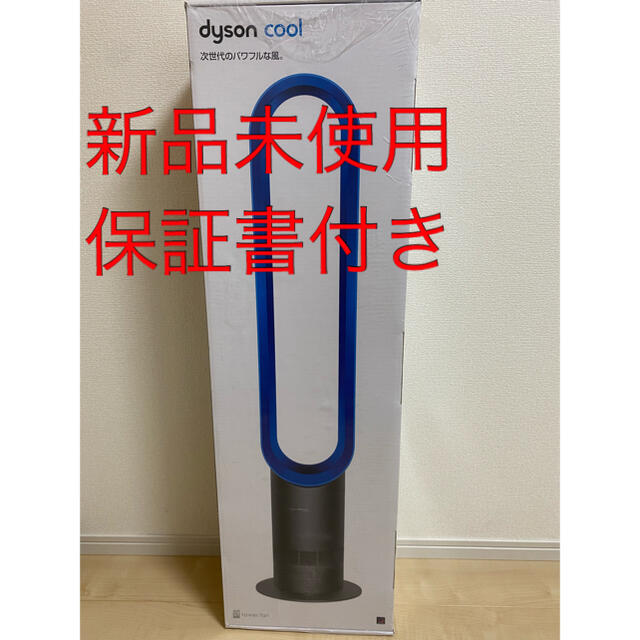 【新品】Dyson cool AM07  タワーファン　アイアン・サテンブルー冷暖房/空調