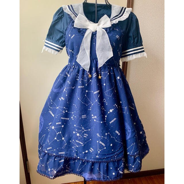 Angelic Pretty☆Cosmicジャンパースカート☆3点セット