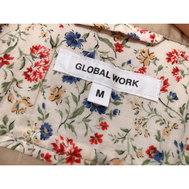 GLOBAL WORK(グローバルワーク)のグローバルワーク♡キッズトレンチコート キッズ/ベビー/マタニティのキッズ服女の子用(90cm~)(コート)の商品写真