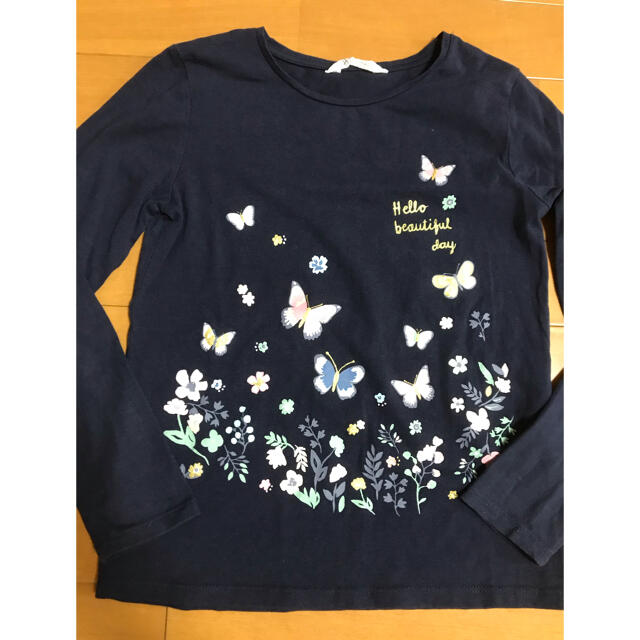 H&M(エイチアンドエム)のH&M カットソーワンピースセットで　おまとめ キッズ/ベビー/マタニティのキッズ服女の子用(90cm~)(Tシャツ/カットソー)の商品写真