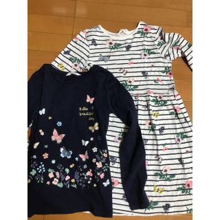 エイチアンドエム(H&M)のH&M カットソーワンピースセットで　おまとめ(Tシャツ/カットソー)