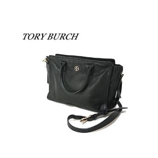 トリーバーチ(Tory Burch)のraven様専用TORY BURCH  2wayバッグ ブラック レザー(ハンドバッグ)