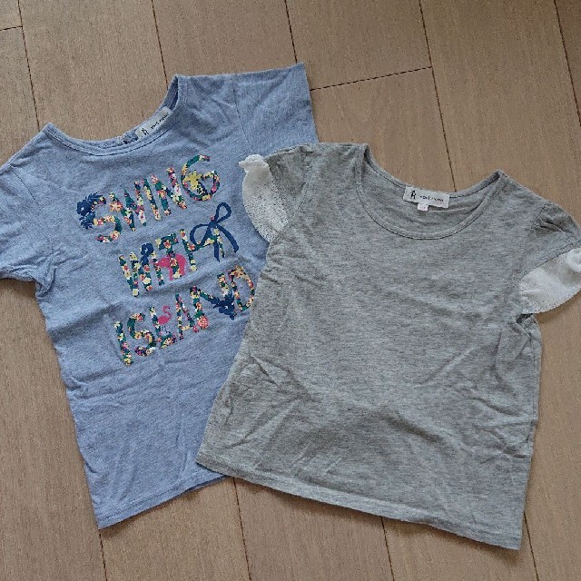 Rope' Picnic(ロペピクニック)のロペピクニック キッズ＊Tシャツ 110cm☆2枚セット キッズ/ベビー/マタニティのキッズ服女の子用(90cm~)(Tシャツ/カットソー)の商品写真