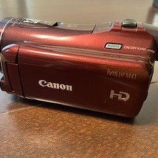 キヤノン(Canon)のCanon デジタルビデオカメラ iVIS HF M41 レッド(ビデオカメラ)