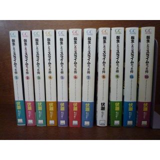 転生したらスライムだった件　1~17巻　小説(文学/小説)