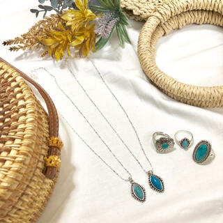 アリシアスタン(ALEXIA STAM)のsilver925 turquoise necklace(ネックレス)