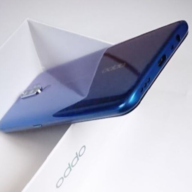OPPO A5 2020 ブルー（2020/10 モバイルより購入）
