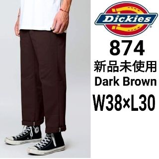 ディッキーズ(Dickies)の新品 ディッキーズ 874 USモデル W38×L30 ダークブラウン DB(ワークパンツ/カーゴパンツ)