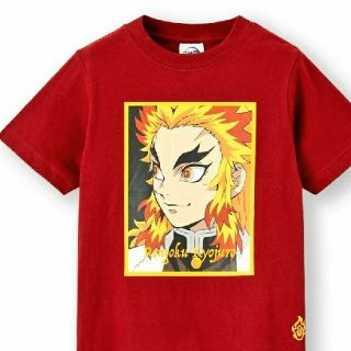 ジーユー(GU)の鬼滅の刃 煉獄杏寿郎 キッズTシャツ 130cm  れんごくさん(Tシャツ/カットソー)