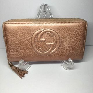 グッチ(Gucci)の❗️ココララ様専用❗️ 正規品 GUCCI SOHO ラウンドジップ 長財布(財布)