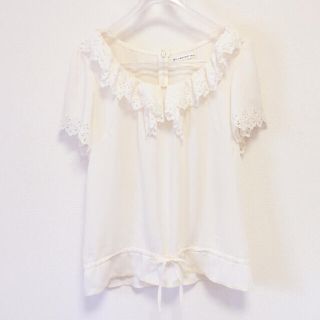 ウィルセレクション(WILLSELECTION)の❤︎フラワー襟ブラウス❤︎(シャツ/ブラウス(半袖/袖なし))