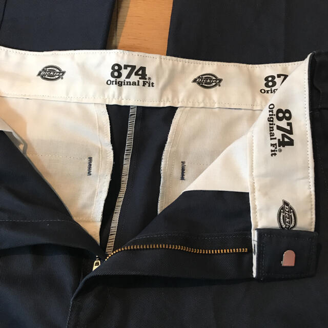 【美品】ディッキーズ DICKIES 874 Original Fit ネイビー 1