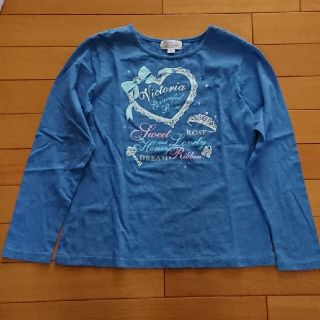 マザウェイズ(motherways)のりーやん様専用❗❗　マザウェイズ 150cm ブルー デザイン カットソー(Tシャツ/カットソー)