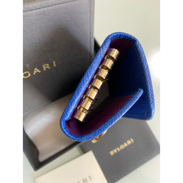 BVLGARI(ブルガリ)のBVLGARI ブルガリ 6連キーケース ゴールドロゴクリップ レディースのファッション小物(キーケース)の商品写真