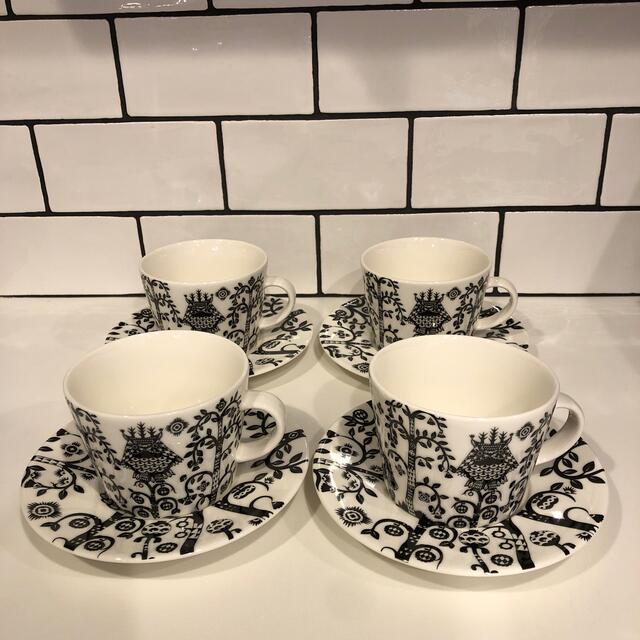 iittala イッタラ　タイカ　カップ&ソーサー4客