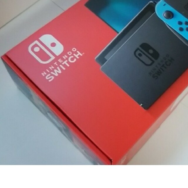 Nintendo Switch(ニンテンドースイッチ)の任天堂スイッチ Nintendo Switch 本体 ネオン  新品 未開封 エンタメ/ホビーのゲームソフト/ゲーム機本体(家庭用ゲーム機本体)の商品写真