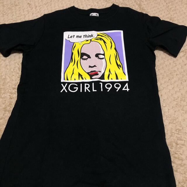 X-girl(エックスガール)のX-girl エックスガール フェイス Tシャツ レディースのトップス(Tシャツ(半袖/袖なし))の商品写真