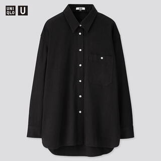 ユニクロ 黒 シャツ ブラウス レディース 長袖 の通販 1 000点以上 Uniqloのレディースを買うならラクマ