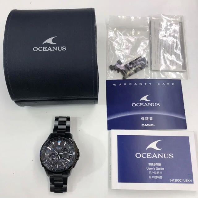CASIO OCEANUS GPS 電波ソーラー 腕時計