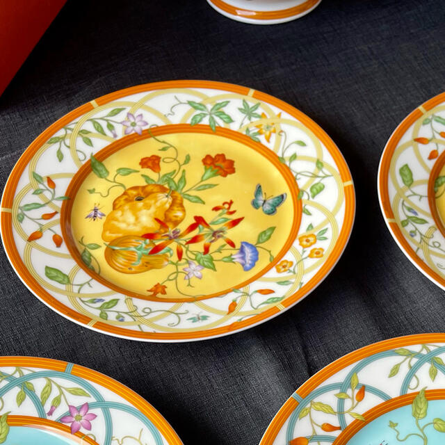Hermes(エルメス)のエルメス　シエスタ　デザートプレート 皿 2枚セット インテリア/住まい/日用品のキッチン/食器(食器)の商品写真
