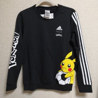 アディダス(adidas)の【新品】adidas☆ポケモンピカチュウ スウェットシャツ size M(Tシャツ(長袖/七分))