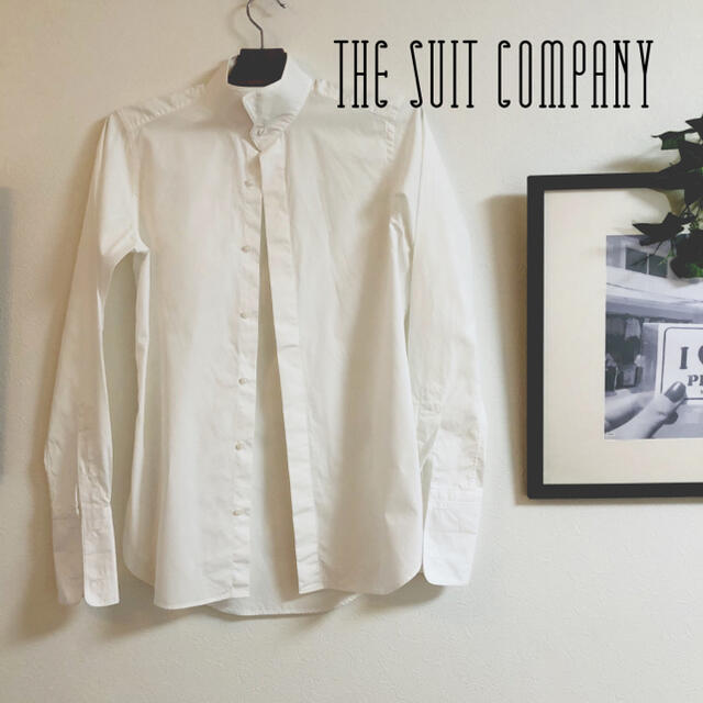 THE SUIT COMPANY(スーツカンパニー)の▓ THESUITCOMPANY ▓ フォーマルウイングカラータキシードシャツ メンズのトップス(シャツ)の商品写真