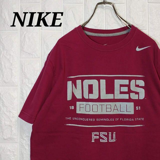 ナイキ Tシャツ 半袖 カレッジフットボール フロリダ州立大学 FSU | フリマアプリ ラクマ