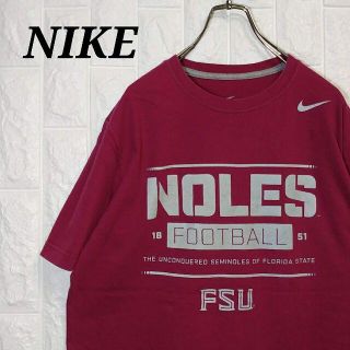 ナイキ(NIKE)のナイキ Tシャツ 半袖 カレッジフットボール フロリダ州立大学 FSU(Tシャツ/カットソー(半袖/袖なし))